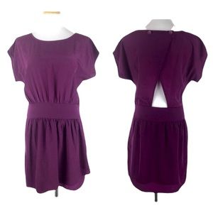 BCBGeneration Grape Purple Casual Tunic Dress Sz 6